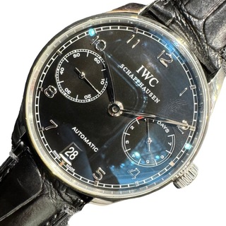 インターナショナルウォッチカンパニー(IWC)の　インターナショナルウォッチカンパニー IWC ポルトギーゼ オートマテッィック 7デイズ IW500109 ステンレススチール メンズ 腕時計(その他)