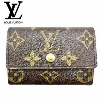 LOUIS VUITTON - 【美品】ルイヴィトン　モノグラム　ポルトモネプラ　小銭入れ　コインケース　茶色 