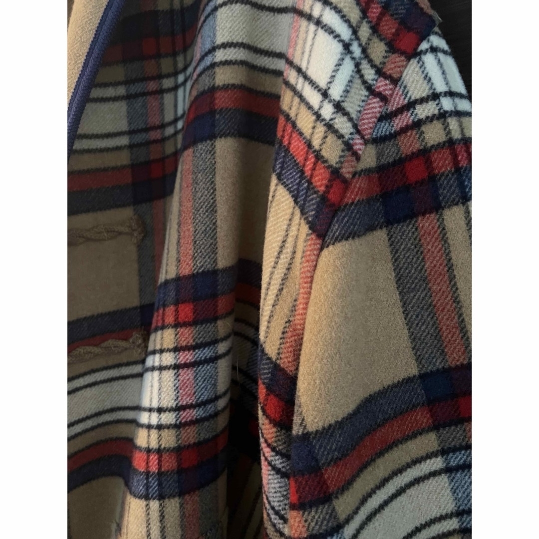 KENZO - KENZO チェック フード コート KENZO Checked hoodedの KENZO - KENZO チェック フード コート KENZO Checked hoodedの