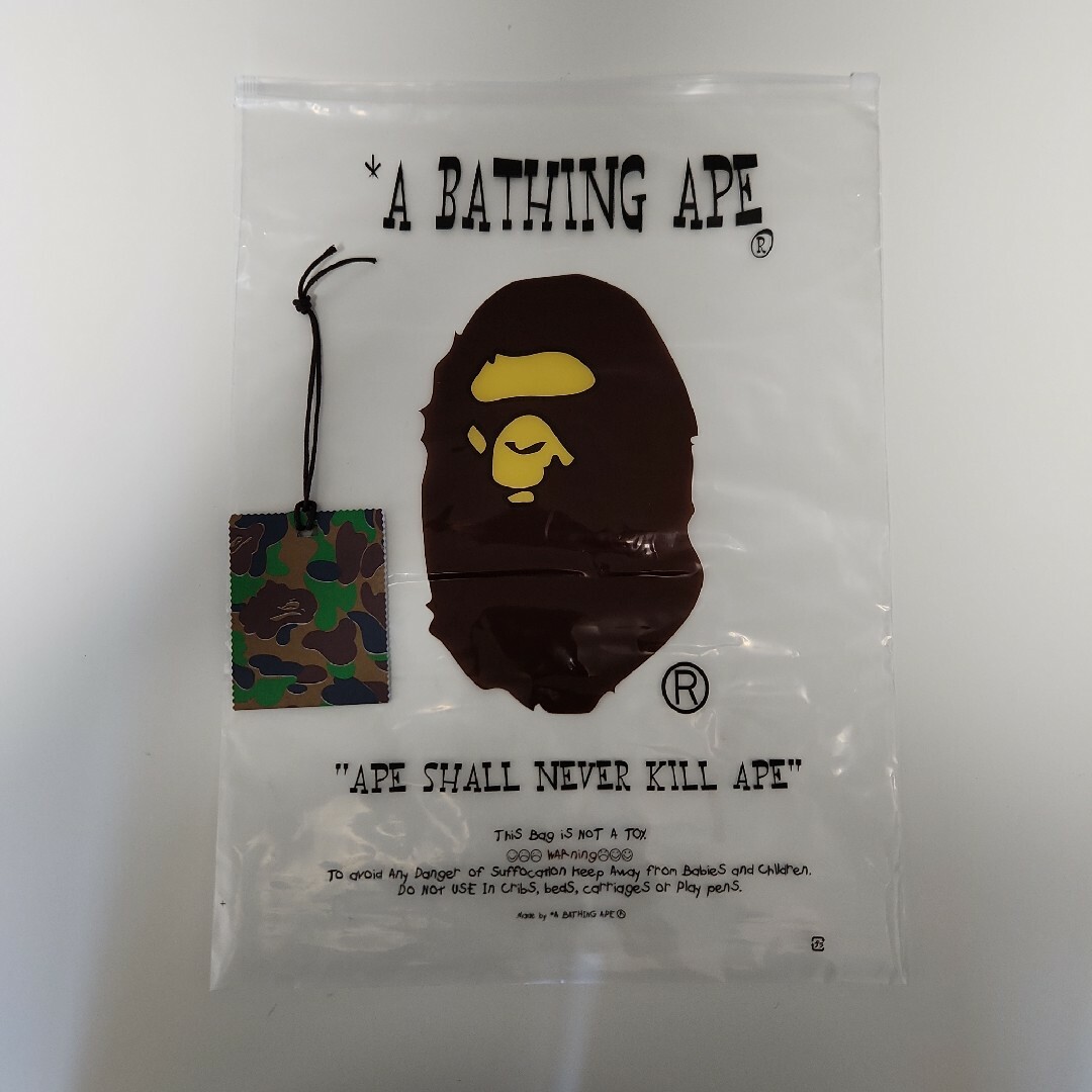 A BATHING APE(アベイシングエイプ)のA BATHING APE® ジップロック袋＆タグセット メンズのバッグ(その他)の商品写真