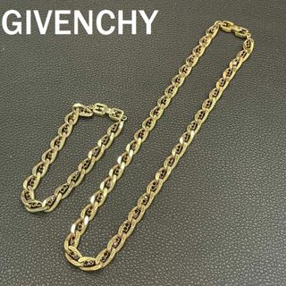 GIVENCHY - ジバンシィ ネックレス ブレスレット ゴールド ラインストーン アクセサリー