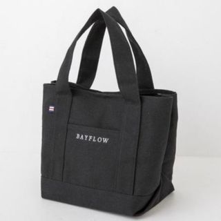 BAYFLOW - BAYFLOW LOGO 5ポケット底板つき 自立 トートバッグ TOTEBAG