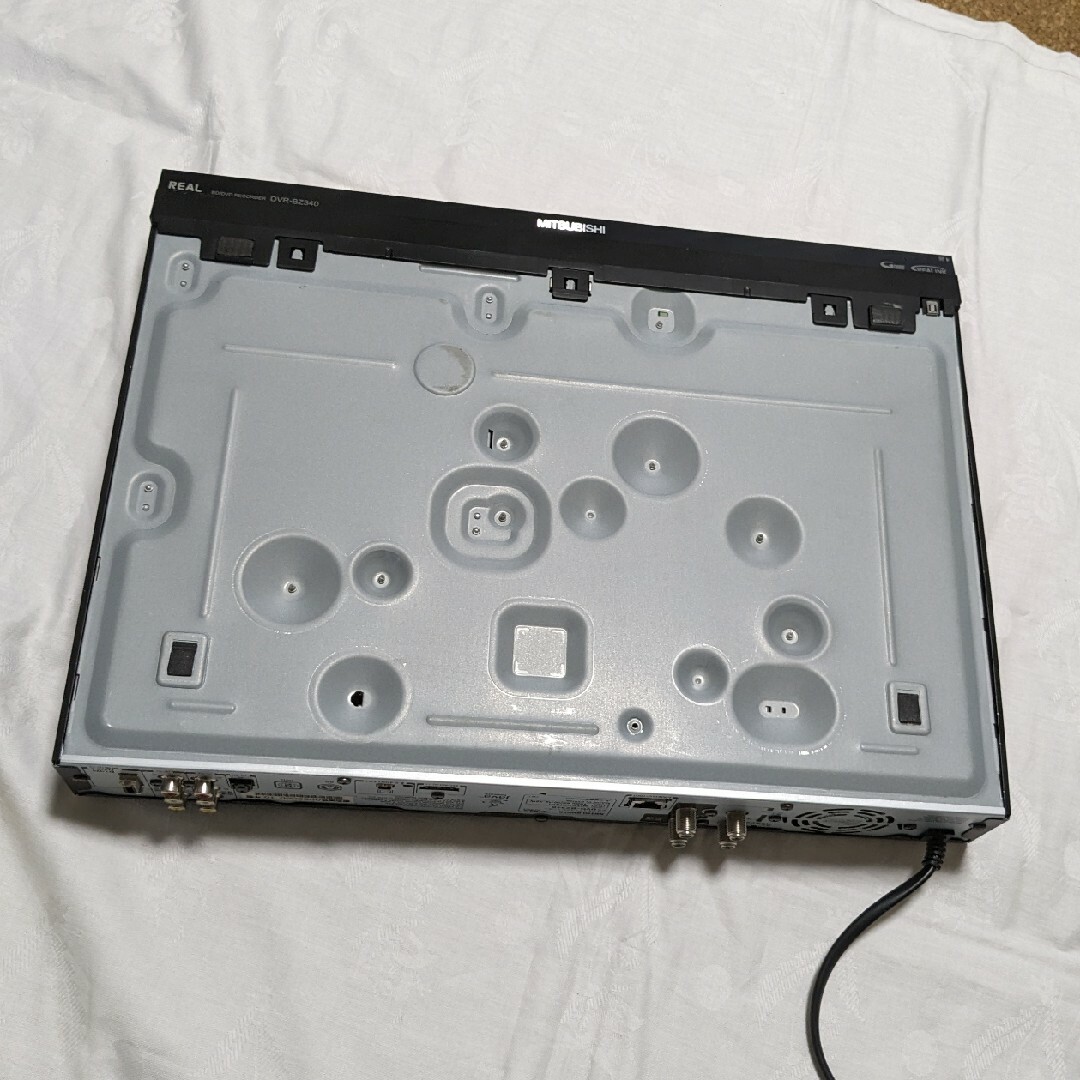 三菱(ミツビシ)のジャンク品☆三菱　REAL BD/DVD DVR-BZ340☆ スマホ/家電/カメラのテレビ/映像機器(DVDプレーヤー)の商品写真