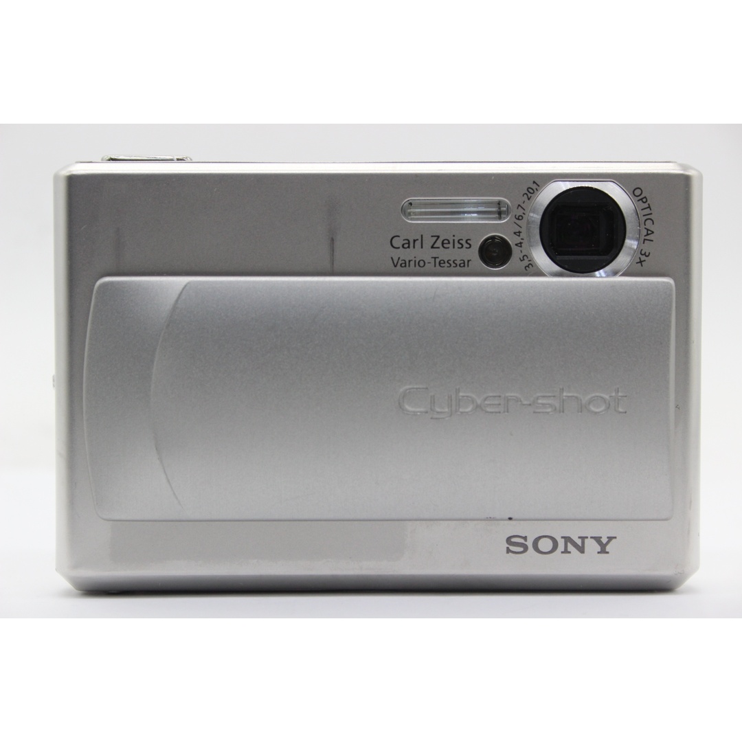【返品保証】 ソニー SONY Cyber-shot DSC-T1 3x バッテリー付き コンパクトデジタルカメラ  s9602 スマホ/家電/カメラのカメラ(コンパクトデジタルカメラ)の商品写真