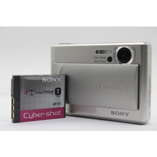 【返品保証】 ソニー SONY Cyber-shot DSC-T1 3x バッテリー付き コンパクトデジタルカメラ  s9602(コンパクトデジタルカメラ)