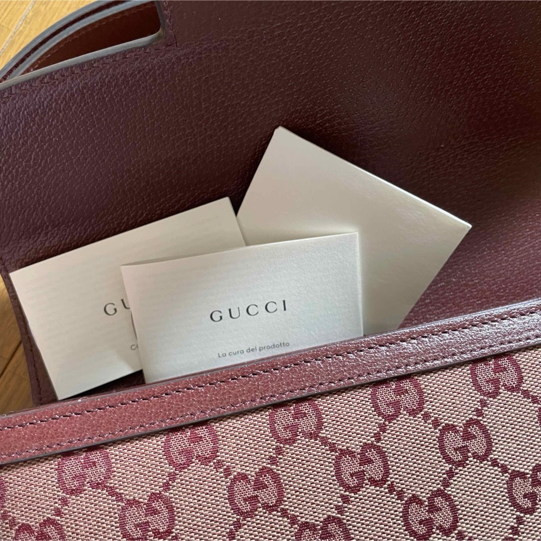 Gucci(グッチ)の期間限定⚫︎GUCCIグッチホースビット1955ワインレッド色 レディースのバッグ(ショルダーバッグ)の商品写真