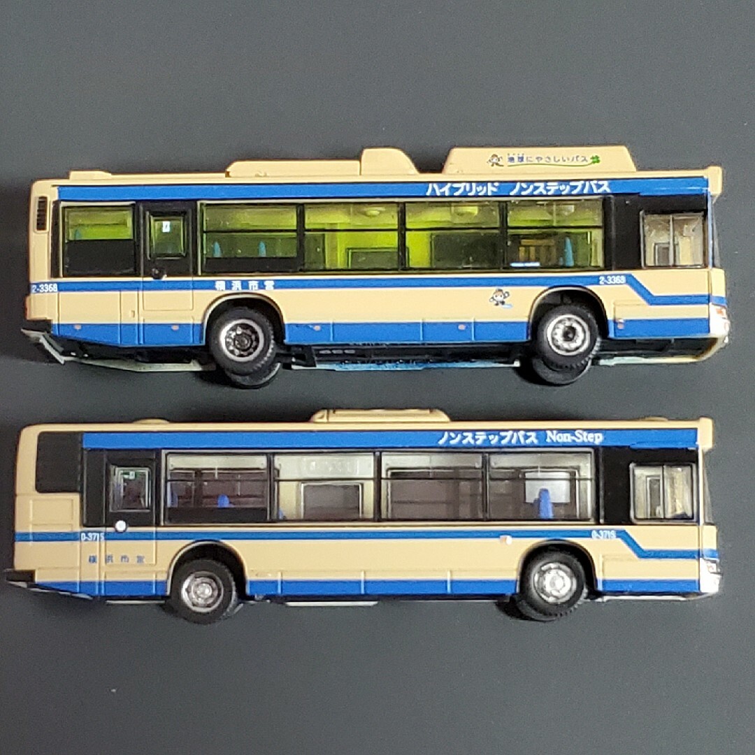 Tommy Tech(トミーテック)の横浜市営バス２台(339)(440) エンタメ/ホビーのおもちゃ/ぬいぐるみ(鉄道模型)の商品写真