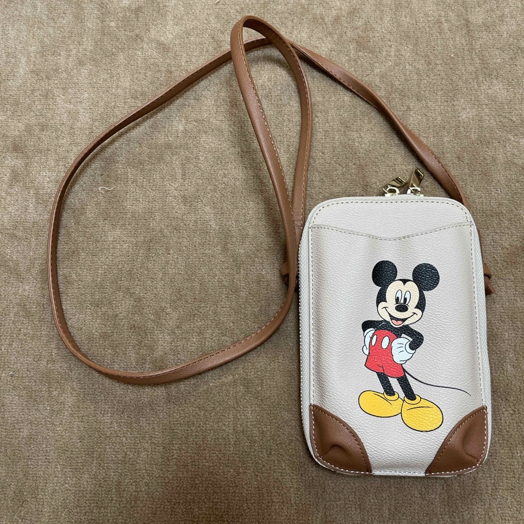 Disney(ディズニー)のスマホバッグ ミニバッグ ショルダーバッグ ディズニー ミッキー Disney  レディースのバッグ(ショルダーバッグ)の商品写真