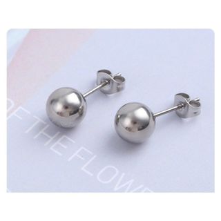 アクセサリー　真珠　レディース　再入荷　ピアス　10mm　パール　シルバー(ピアス)