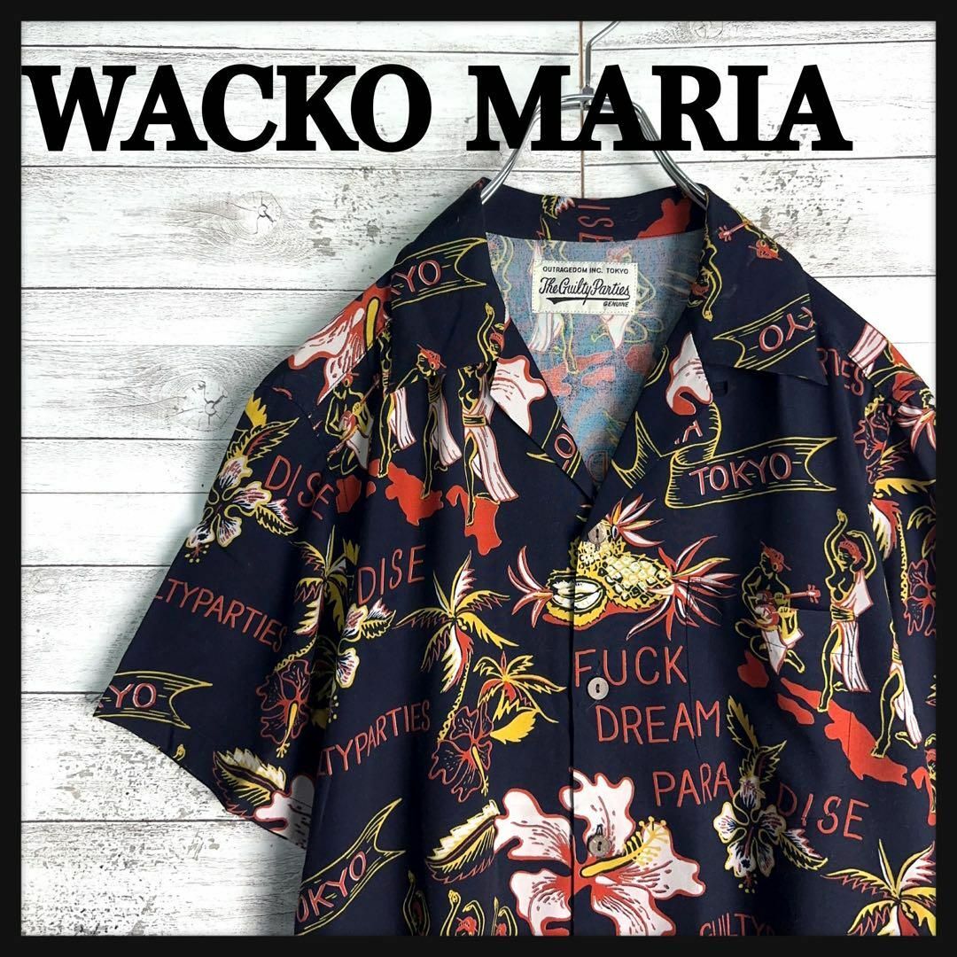 WACKO MARIA(ワコマリア)の8955【人気デザイン】ワコマリア☆総柄定番カラー半袖シャツ　入手困難 メンズのトップス(シャツ)の商品写真