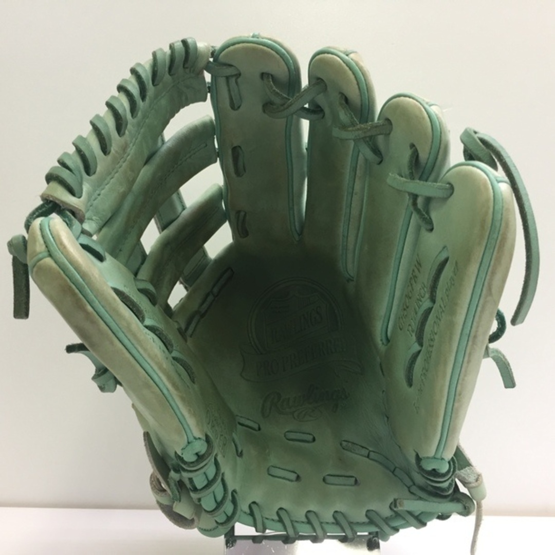 Rawlings(ローリングス)の中古品 ローリングス Rawlings プロプリファード 硬式 外野手用オーダーグローブ GHSOGPRW 刺繍入り 1194 スポーツ/アウトドアの野球(グローブ)の商品写真