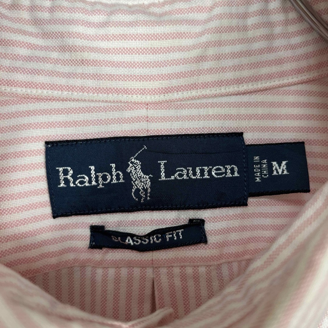 Ralph Lauren(ラルフローレン)のラルフローレン 刺繍ポニーロゴ ロンドンストライプ 長袖 BDシャツ メンズのトップス(シャツ)の商品写真
