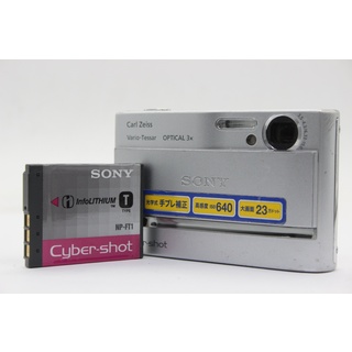 【返品保証】 ソニー SONY Cyber-shot DSC-T9 3x バッテリー付き コンパクトデジタルカメラ  s9607(コンパクトデジタルカメラ)
