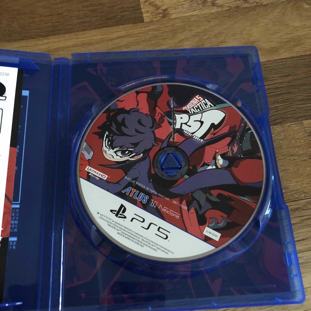 PlayStation(プレイステーション)のペルソナ5 タクティカ エンタメ/ホビーのゲームソフト/ゲーム機本体(家庭用ゲームソフト)の商品写真