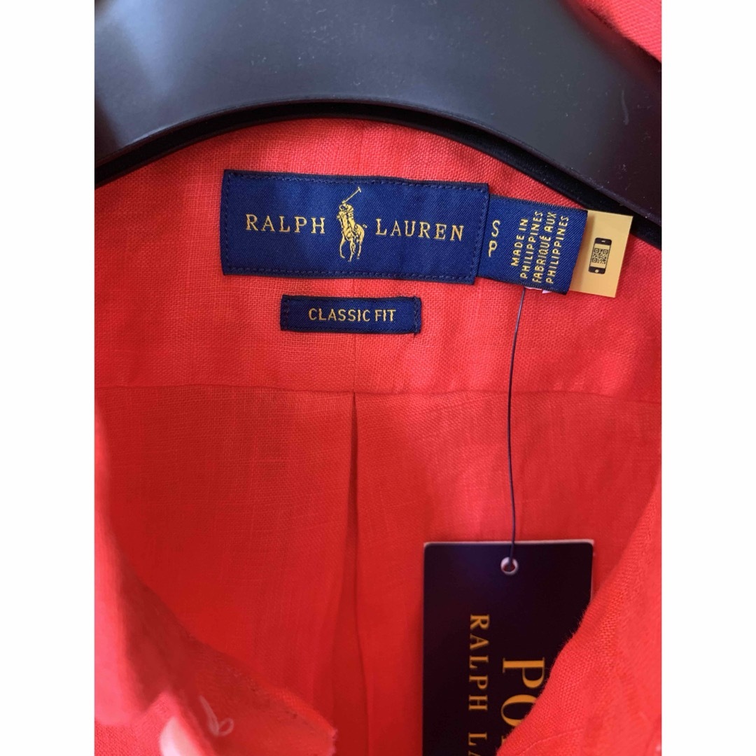 POLO RALPH LAUREN(ポロラルフローレン)のポロラルフローレン　鮮やかレッドシャツ メンズのトップス(シャツ)の商品写真