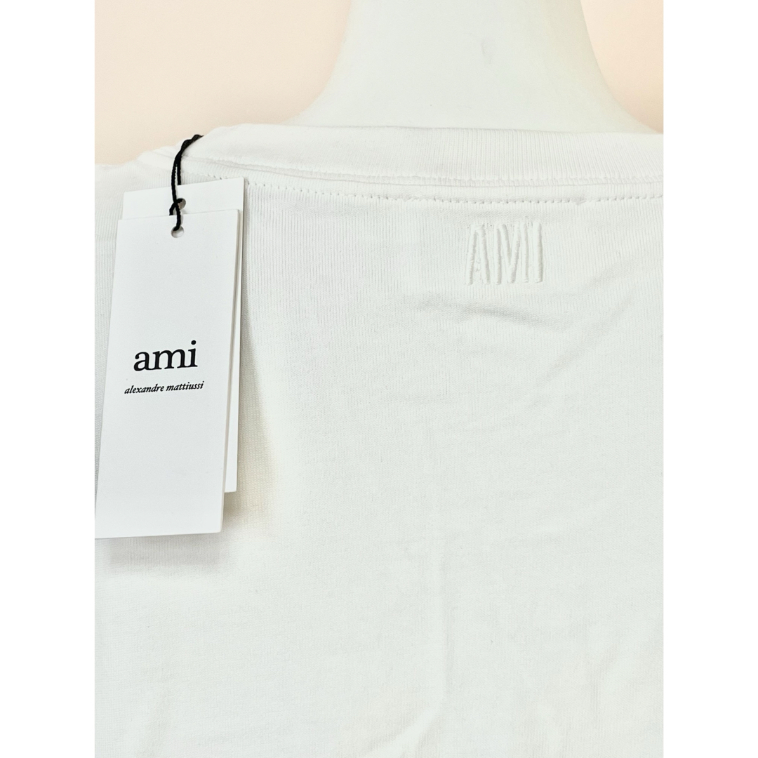 ami(アミ)のAMI PARIS Tシャツ　アミパリス　Tシャツ　正規品　L 新品　未使用 メンズのトップス(Tシャツ/カットソー(半袖/袖なし))の商品写真