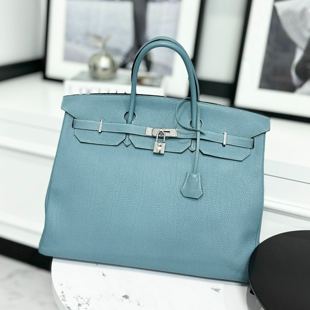 Hermes(エルメス)のHERMES エルメス バーキン40 トゴ シエル レディースのバッグ(ハンドバッグ)の商品写真