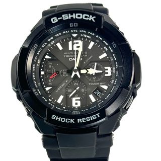 カシオ(CASIO)のカシオ　ジーショック　GW-3000BB-1AJF　MASTER OF G-AIR　電波ソーラー　黒　樹脂(腕時計(アナログ))