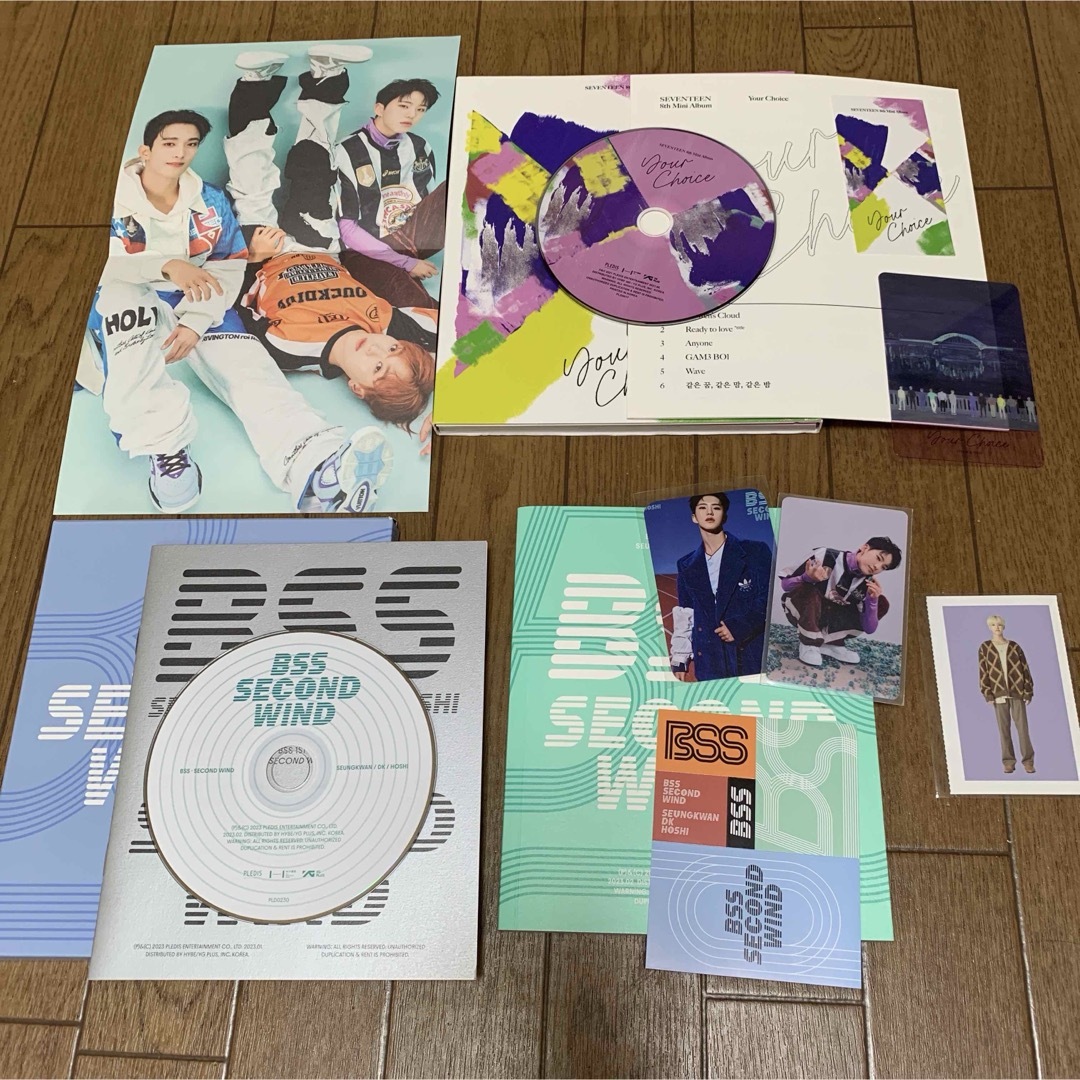 SEVENTEEN(セブンティーン)の5/30まで値下げ　SEVENTEEN BSS CD2種 ホシ　hoshi エンタメ/ホビーのCD(K-POP/アジア)の商品写真
