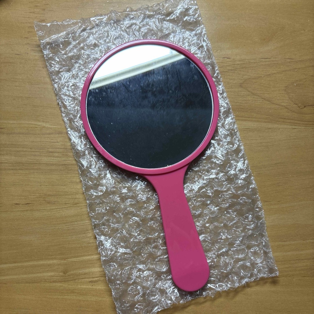 agnes b.(アニエスベー)のアニエスベー　手鏡　ミラー　ピンク　桜柄 レディースのファッション小物(ミラー)の商品写真