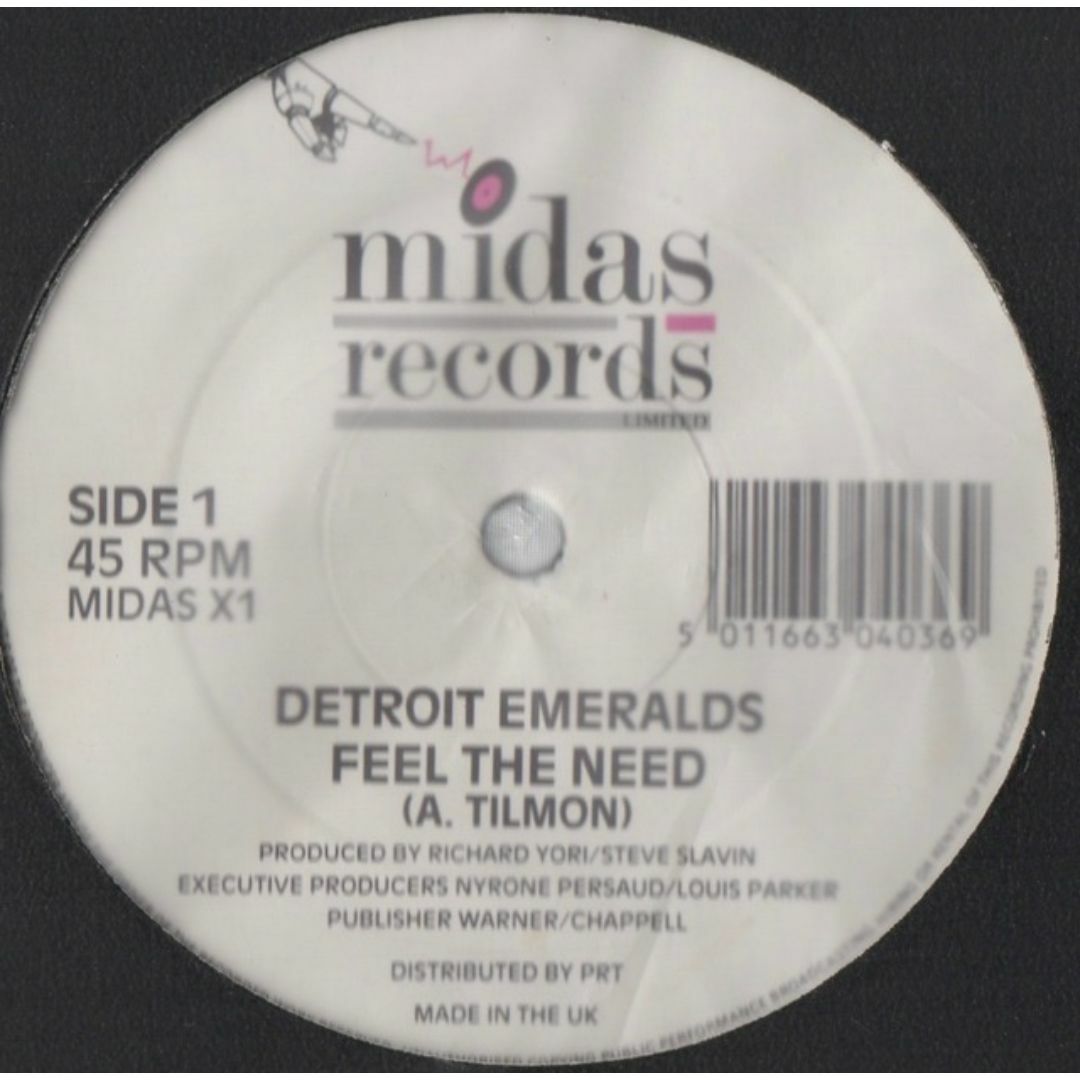 【廃盤12inch】Detroit Emeralds / Feel The Ne エンタメ/ホビーのエンタメ その他(その他)の商品写真