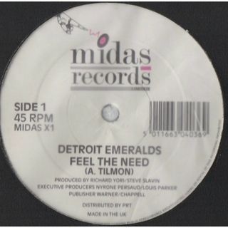 【廃盤12inch】Detroit Emeralds / Feel The Ne(その他)