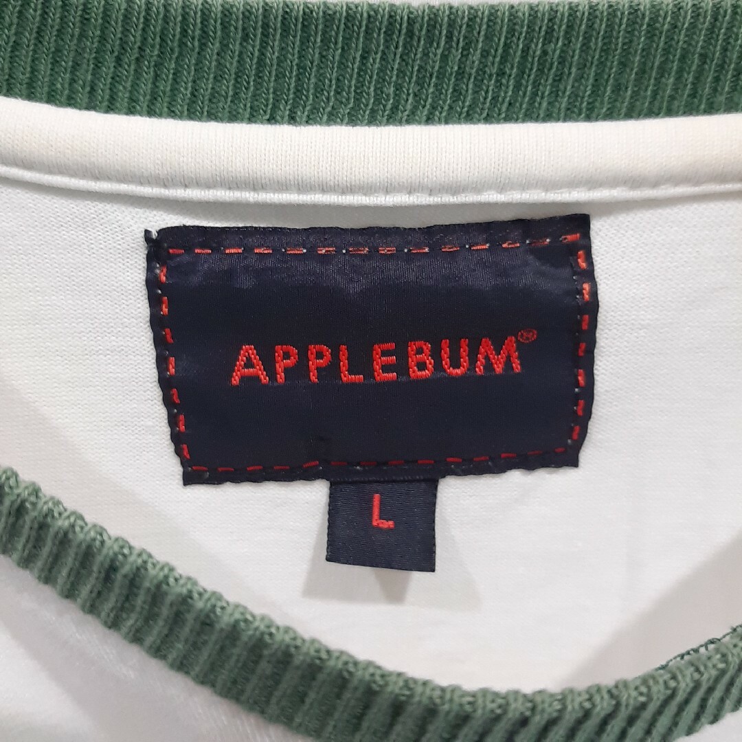 APPLEBUM(アップルバム)のAPPLEBUM アップルバム　七分袖ラグランカットソー　オーバーサイズ　L メンズのトップス(Tシャツ/カットソー(七分/長袖))の商品写真