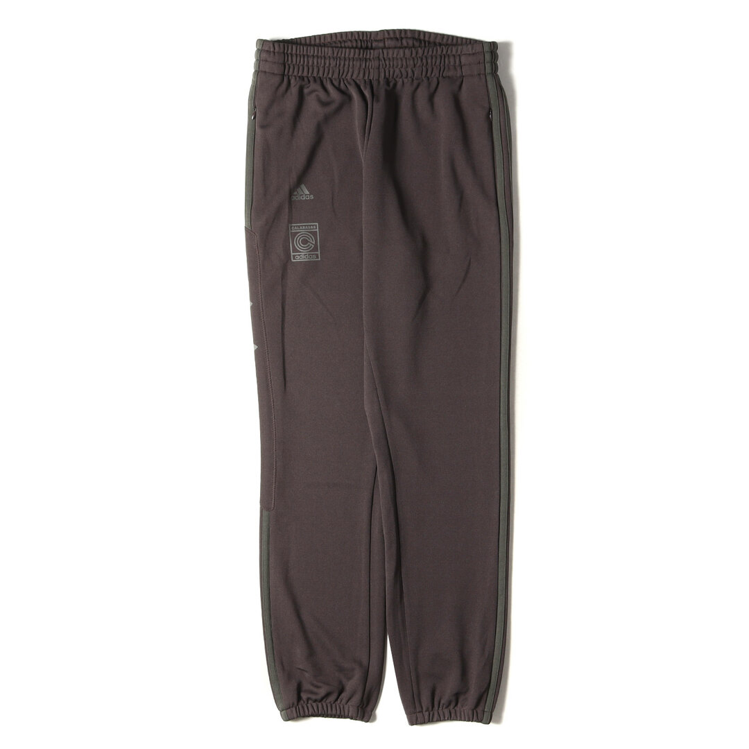 美品 YEEZY イージー パンツ サイズ:S adidas イージー カラバサス ジャージ トラックパンツ YEEZY CALABASAS TRACK PANTS ブラウン ボトムス ズボン コラボ【メンズ】【中古】 メンズのパンツ(その他)の商品写真