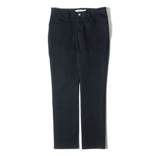 ノンネイティブ(nonnative)の美品 NONNATIVE ノンネイティブ パンツ サイズ:2 21W/22S ストレッチ カツラギ スリム パンツ DWELLER 5P JEANS DROPPED FIT C/P KATSURAGI STRETCH ネイビー 紺 ボトムス ズボン【メンズ】【中古】(その他)