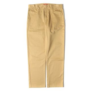 シュプリーム(Supreme)のSupreme シュプリーム パンツ サイズ:32 T/Cツイル ワーク チノパンツ Work Pant マスタード ボトムス ズボン【メンズ】【中古】(チノパン)