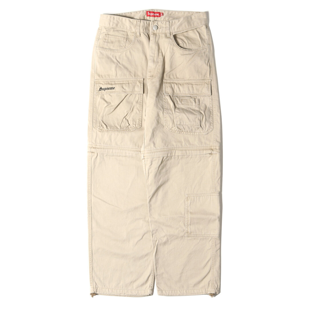 Supreme(シュプリーム)の美品 Supreme シュプリーム パンツ サイズ:32 21AW 2WAY ユーティリティー ツイルパンツ Zip-Off Utility Pant カーキ ボトムス ズボン【メンズ】【中古】 メンズのパンツ(その他)の商品写真