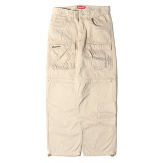 シュプリーム(Supreme)の美品 Supreme シュプリーム パンツ サイズ:32 21AW 2WAY ユーティリティー ツイルパンツ Zip-Off Utility Pant カーキ ボトムス ズボン【メンズ】【中古】(その他)