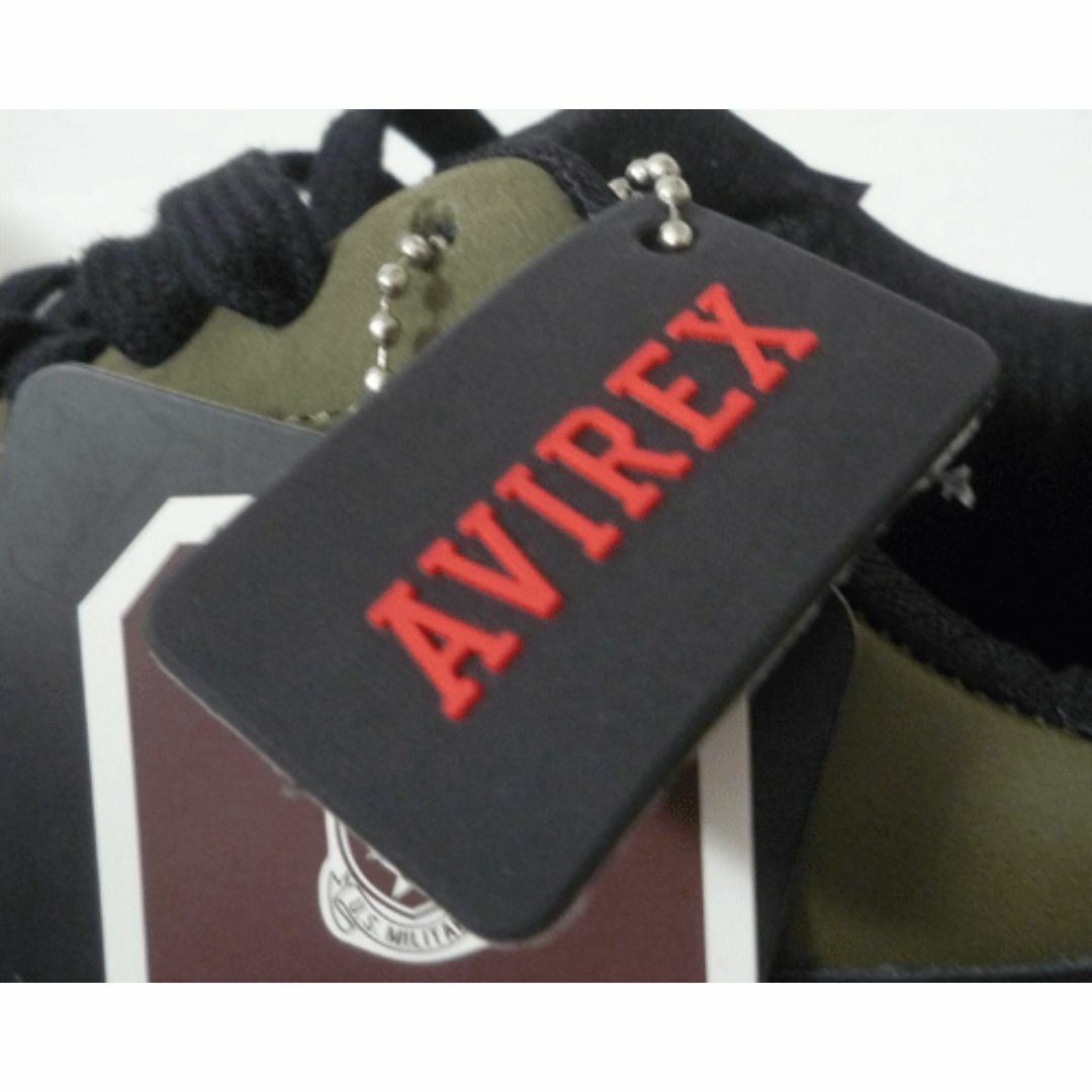 AVIREX(アヴィレックス)の新品　アヴィレックス　AVIREX　カーキ　ブラック　オレンジ　靴　シューズ メンズの靴/シューズ(スニーカー)の商品写真