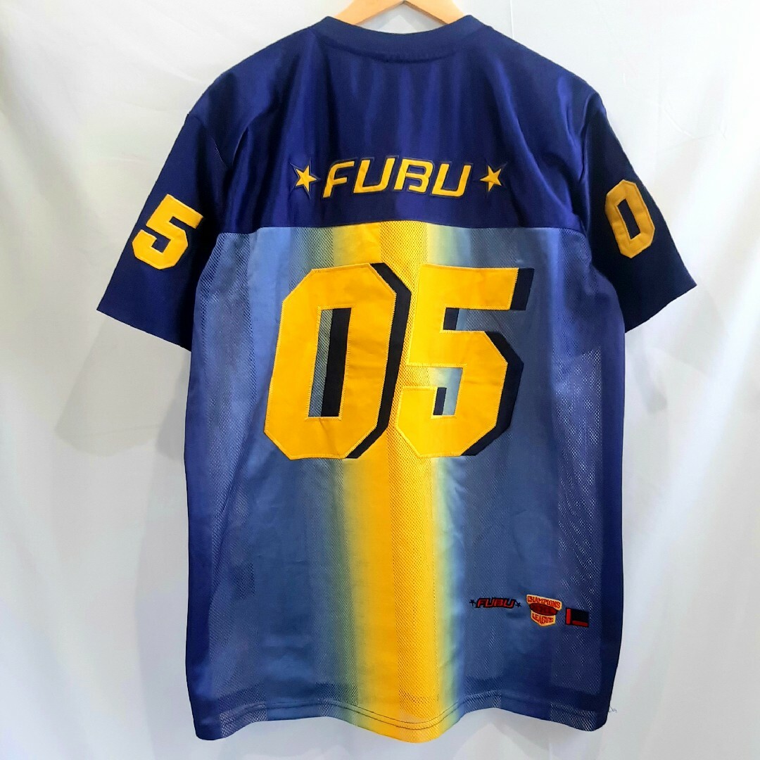 FUBU(フブ)のFUBU フブ　半袖フットボールジャージ　ゲームシャツ　ユニフォーム メンズのトップス(シャツ)の商品写真