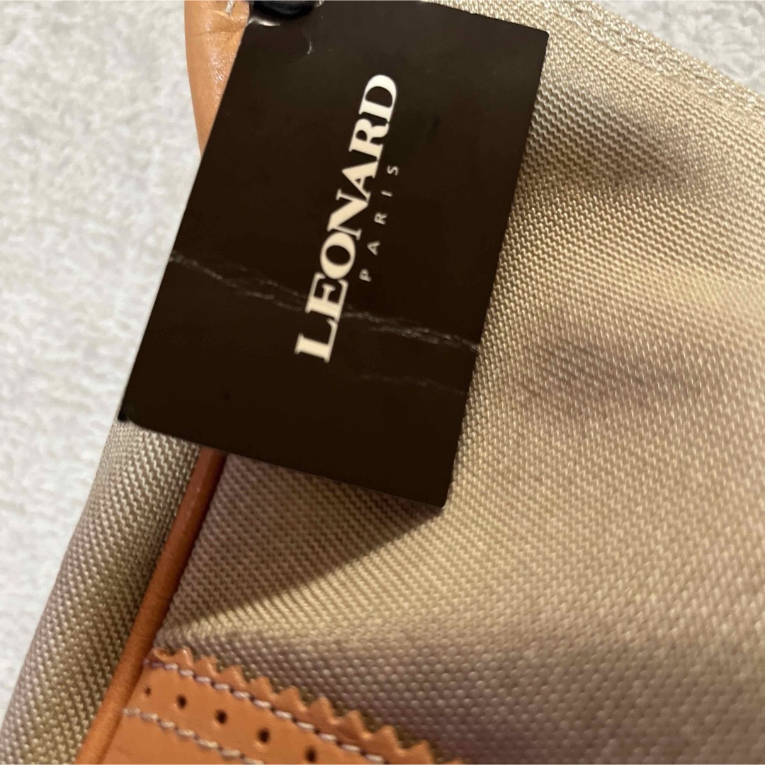 LEONARD(レオナール)のLEONARD HL/1275ファブリックバッグ　MADE IN ITALY レディースのバッグ(ハンドバッグ)の商品写真
