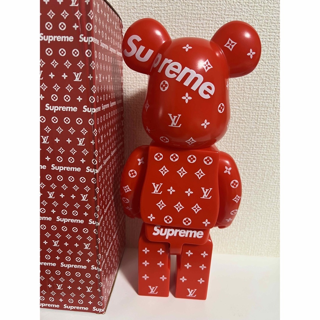 Supreme(シュプリーム)のシュプリーム  ヴィトン　ベアブリック BE@RBRICK 400％ エンタメ/ホビーのコレクション(ノベルティグッズ)の商品写真