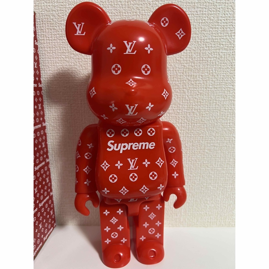 Supreme(シュプリーム)のシュプリーム  ヴィトン　ベアブリック BE@RBRICK 400％ エンタメ/ホビーのコレクション(ノベルティグッズ)の商品写真