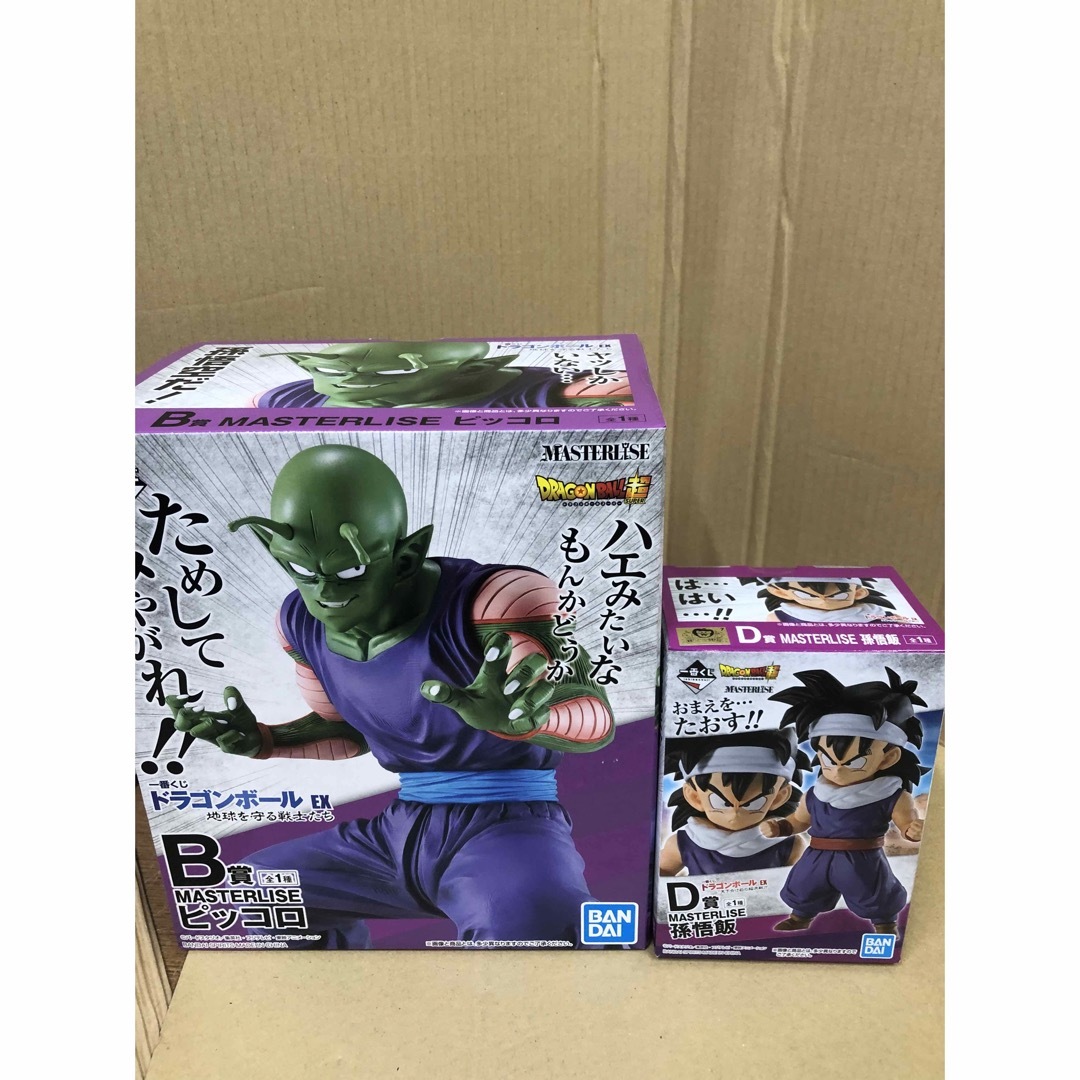 ドラゴンボール(ドラゴンボール)のドラゴンボールex 一番くじ　孫悟飯、ピッコロセット エンタメ/ホビーのフィギュア(アニメ/ゲーム)の商品写真