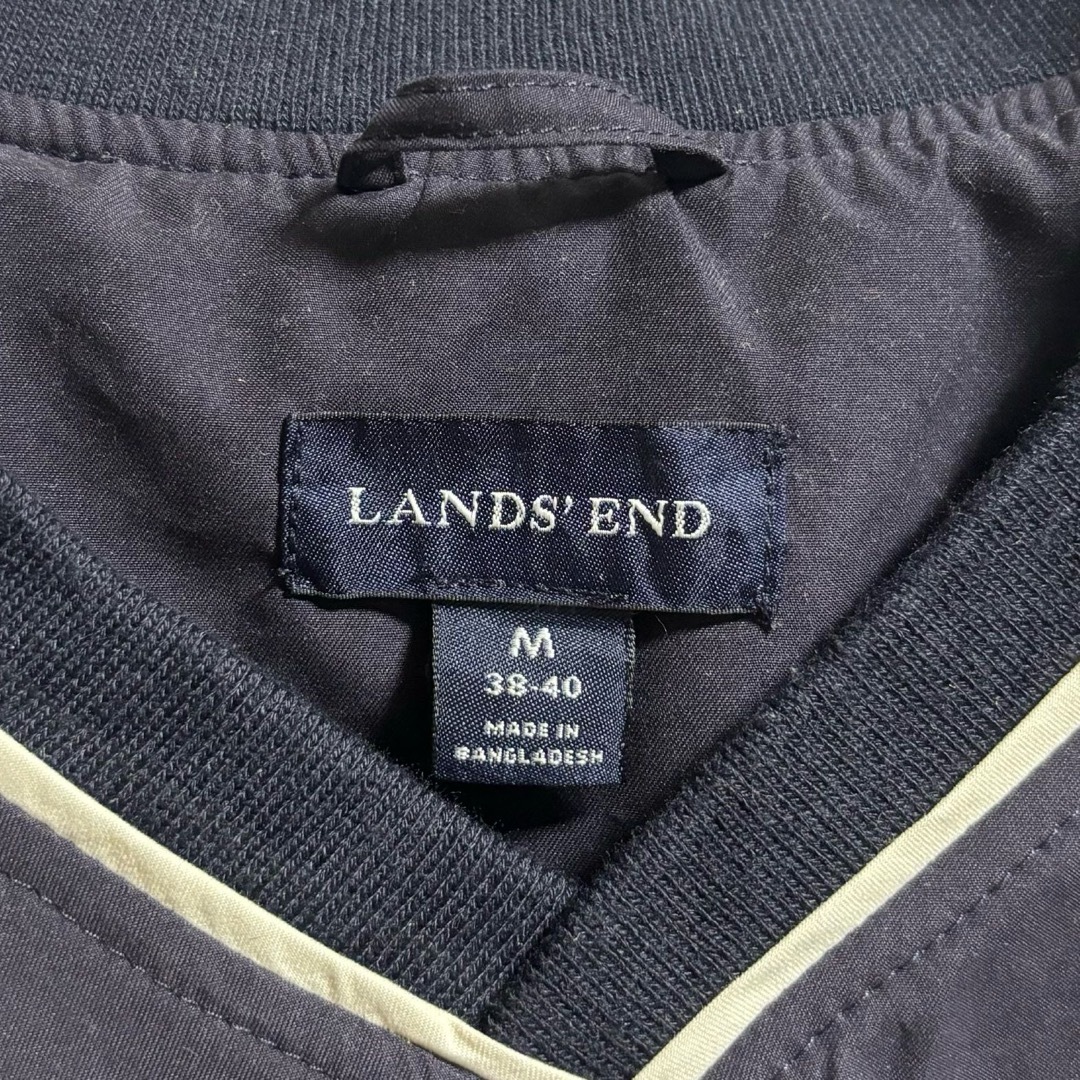 LANDS’END(ランズエンド)のLANDS'END ナイロン プルオーバー ジャケット ヴィンテージ  海外古着 メンズのトップス(スウェット)の商品写真