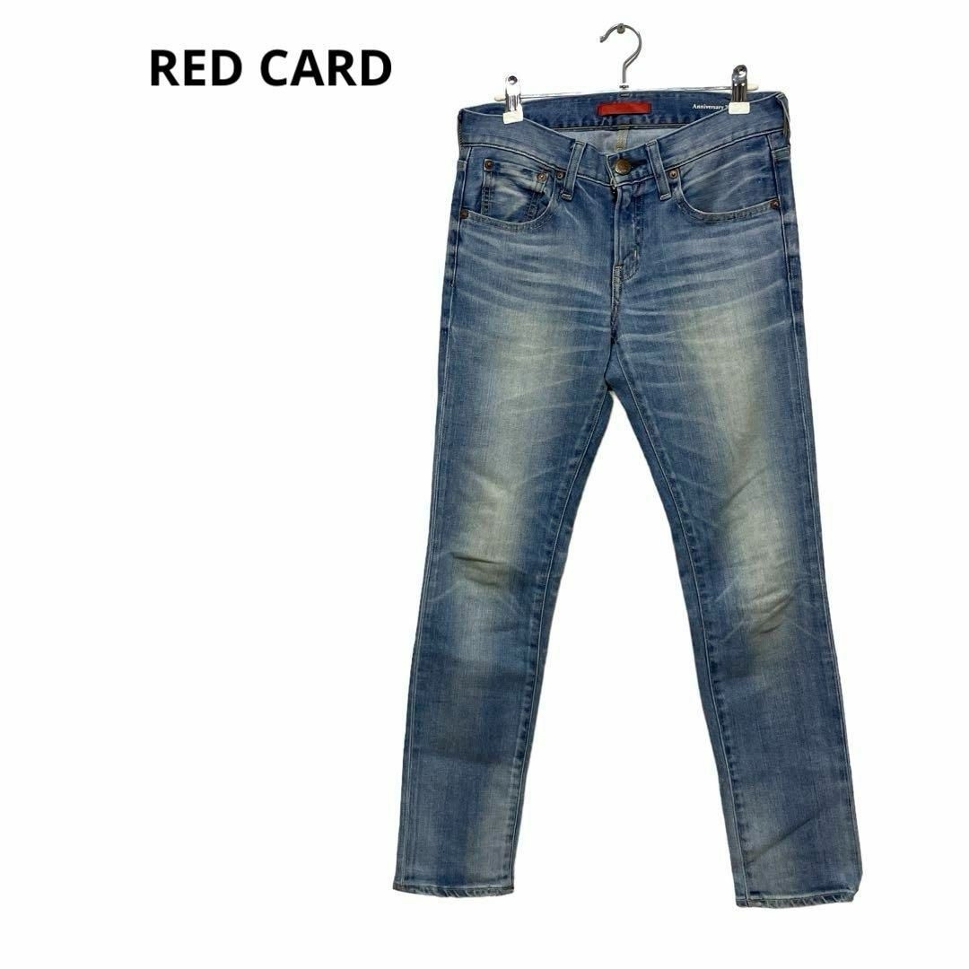 RED CARD(レッドカード)のREd card ジーンズ デニムAnniversary 20th SIZE23 レディースのパンツ(デニム/ジーンズ)の商品写真