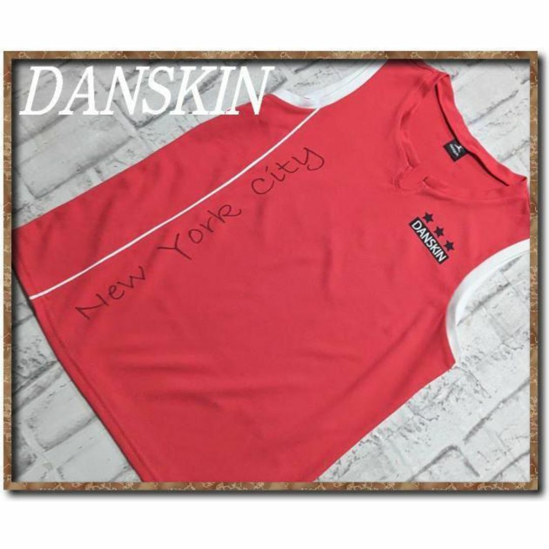 DANSKIN(ダンスキン)のダンスキン　ノースリーブカットソー　ピンク レディースのトップス(カットソー(半袖/袖なし))の商品写真