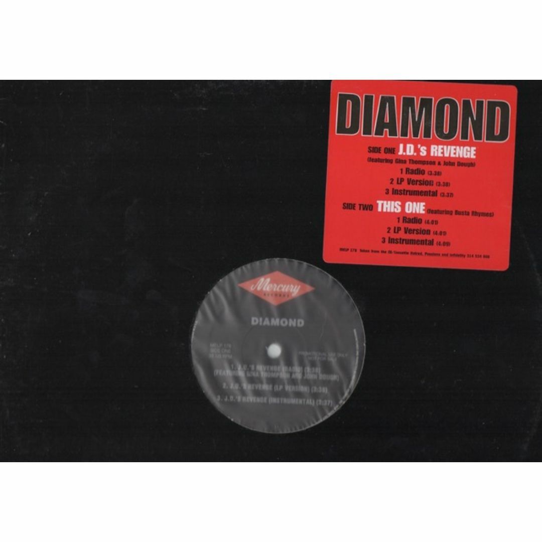 【廃盤12inch】Diamond / J.D.'s Revenge  エンタメ/ホビーのエンタメ その他(その他)の商品写真