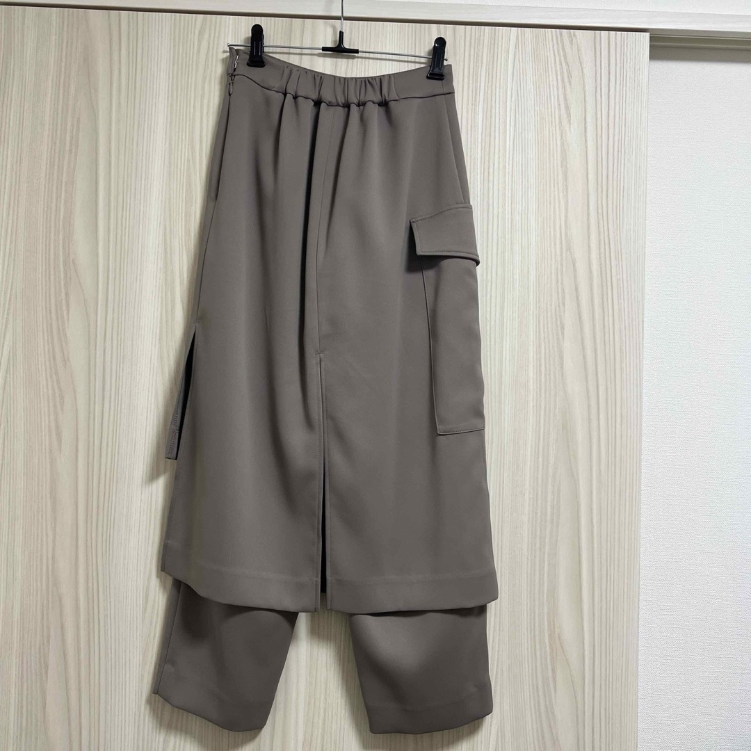 Ameri VINTAGE(アメリヴィンテージ)のameri vintage   skirt layered pants レディースのパンツ(その他)の商品写真