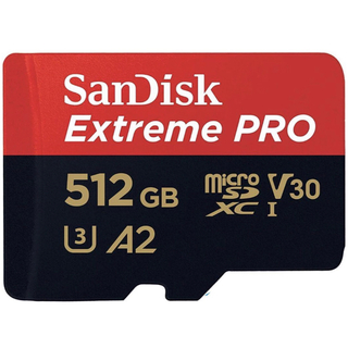 サンディスク(SanDisk)のマイクロSDカードSanDisk！Extreme PRO 512 GB(PC周辺機器)