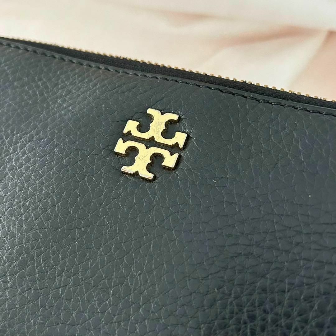 Tory Burch(トリーバーチ)のTory Burch トリーバーチ 長財布 ブラック ラウンドファスナー レディースのファッション小物(財布)の商品写真