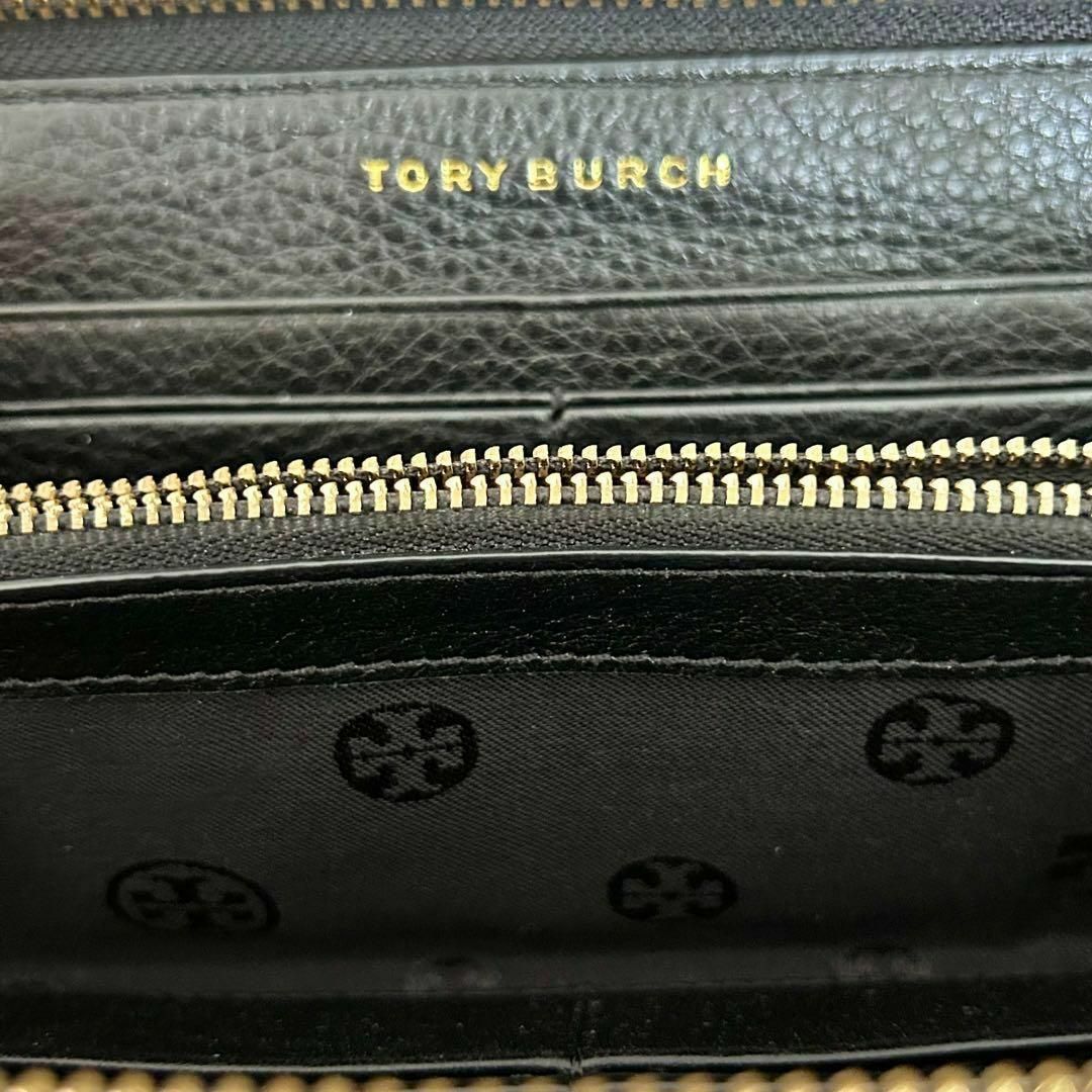 Tory Burch(トリーバーチ)のTory Burch トリーバーチ 長財布 ブラック ラウンドファスナー レディースのファッション小物(財布)の商品写真