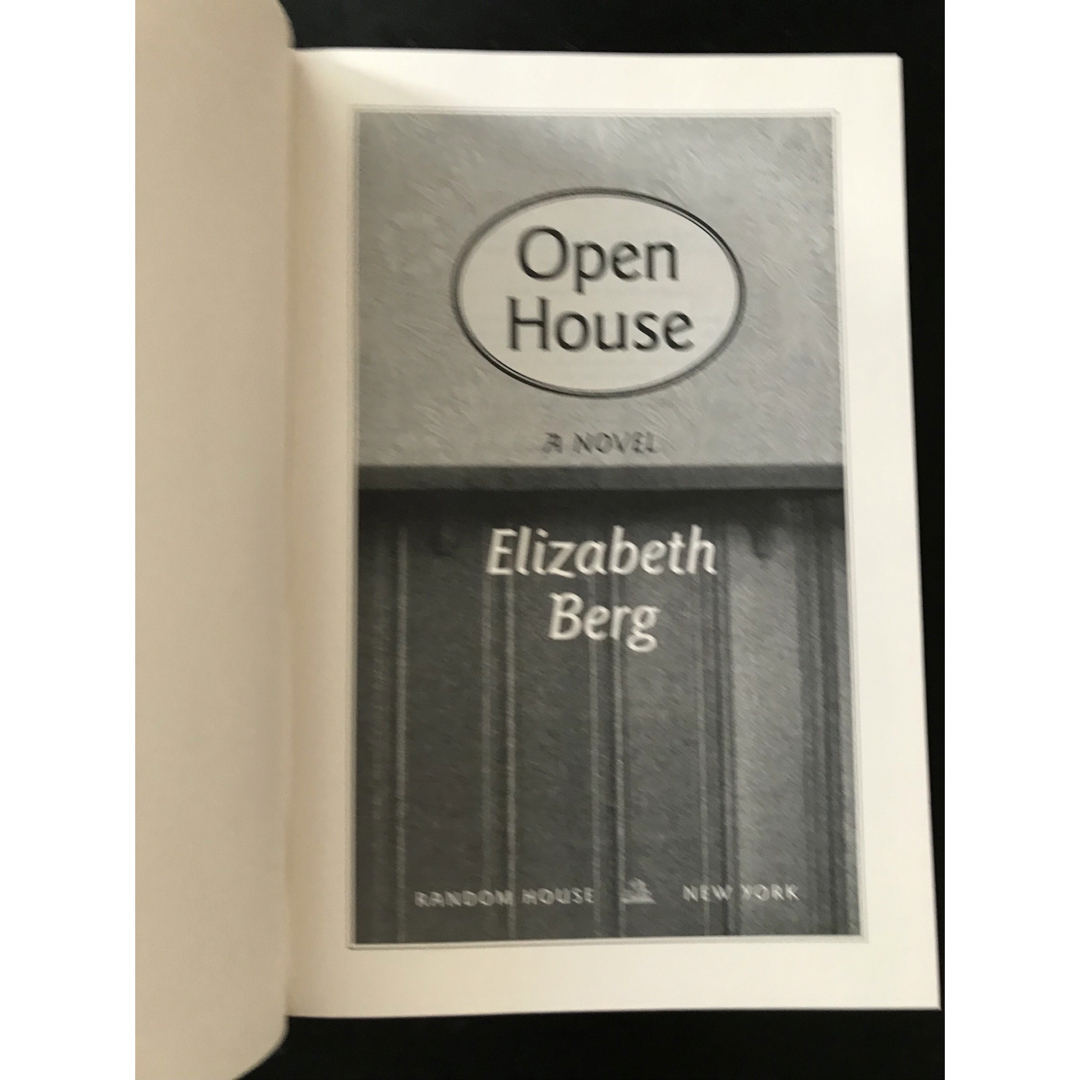 洋書 ELIZABETH BERG Open House a novel エンタメ/ホビーの本(洋書)の商品写真