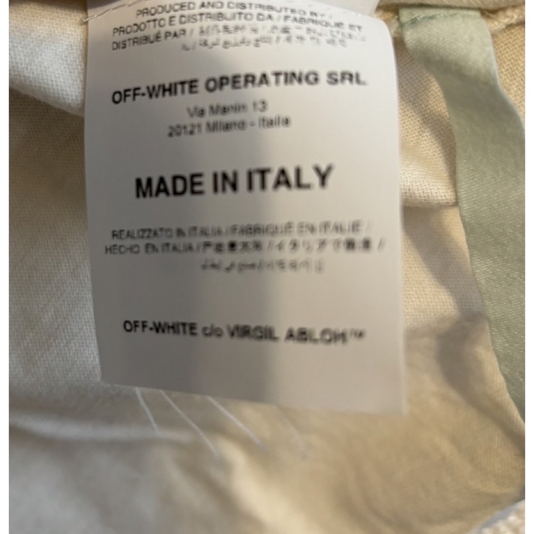 OFF-WHITE(オフホワイト)のOFF-WHITE White Swansプリントtシャツ sizeS    レディースのトップス(Tシャツ(半袖/袖なし))の商品写真