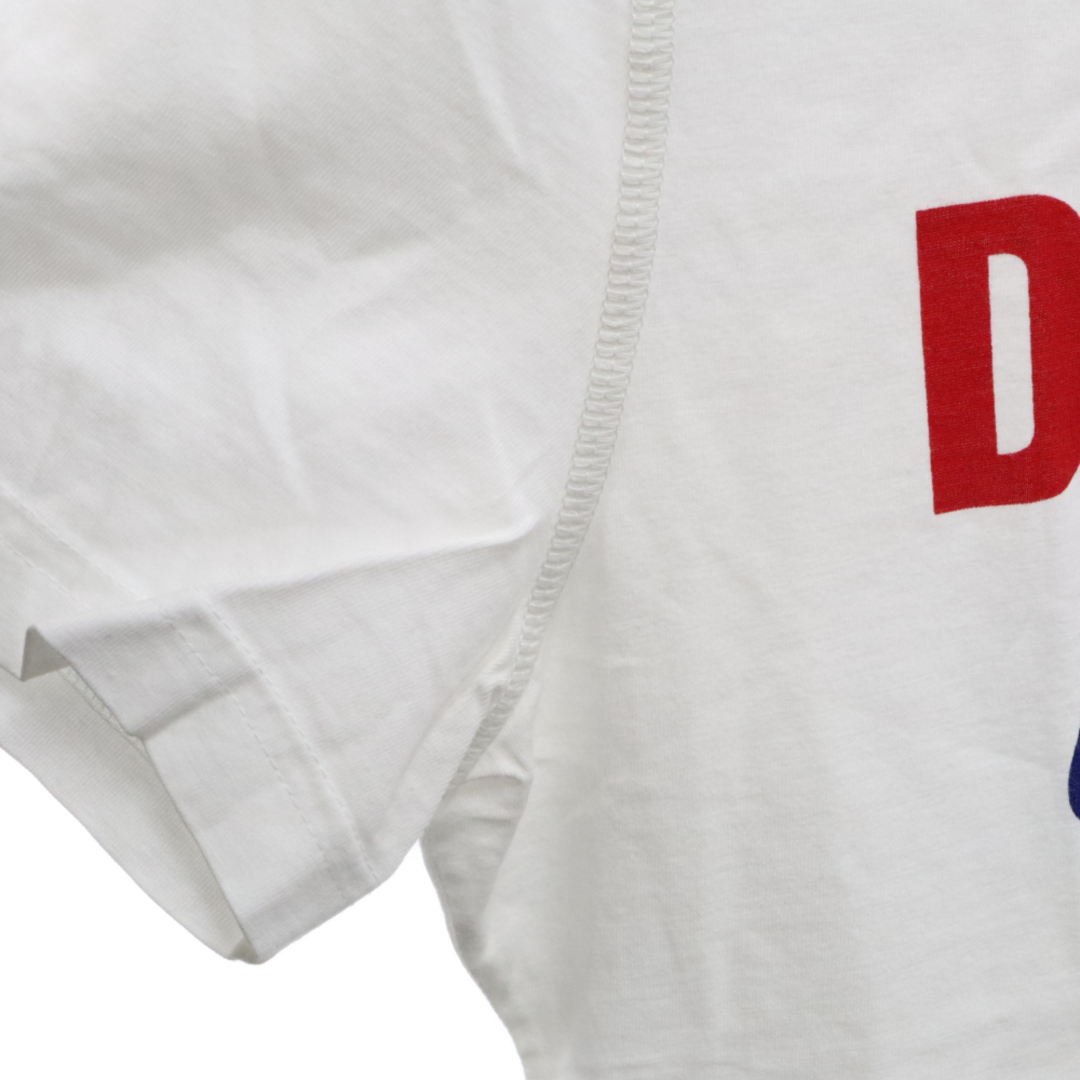 DSQUARED2(ディースクエアード)のDSQUARED2 ディースクエアード 15AW フロントロゴプリントクルーネック半袖Tシャツ ホワイト S71GD0280 メンズのトップス(Tシャツ/カットソー(半袖/袖なし))の商品写真