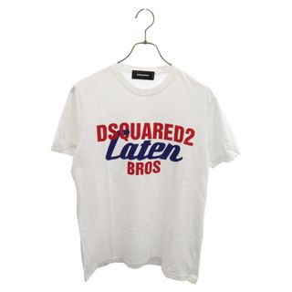 ディースクエアード(DSQUARED2)のDSQUARED2 ディースクエアード 15AW フロントロゴプリントクルーネック半袖Tシャツ ホワイト S71GD0280(Tシャツ/カットソー(半袖/袖なし))